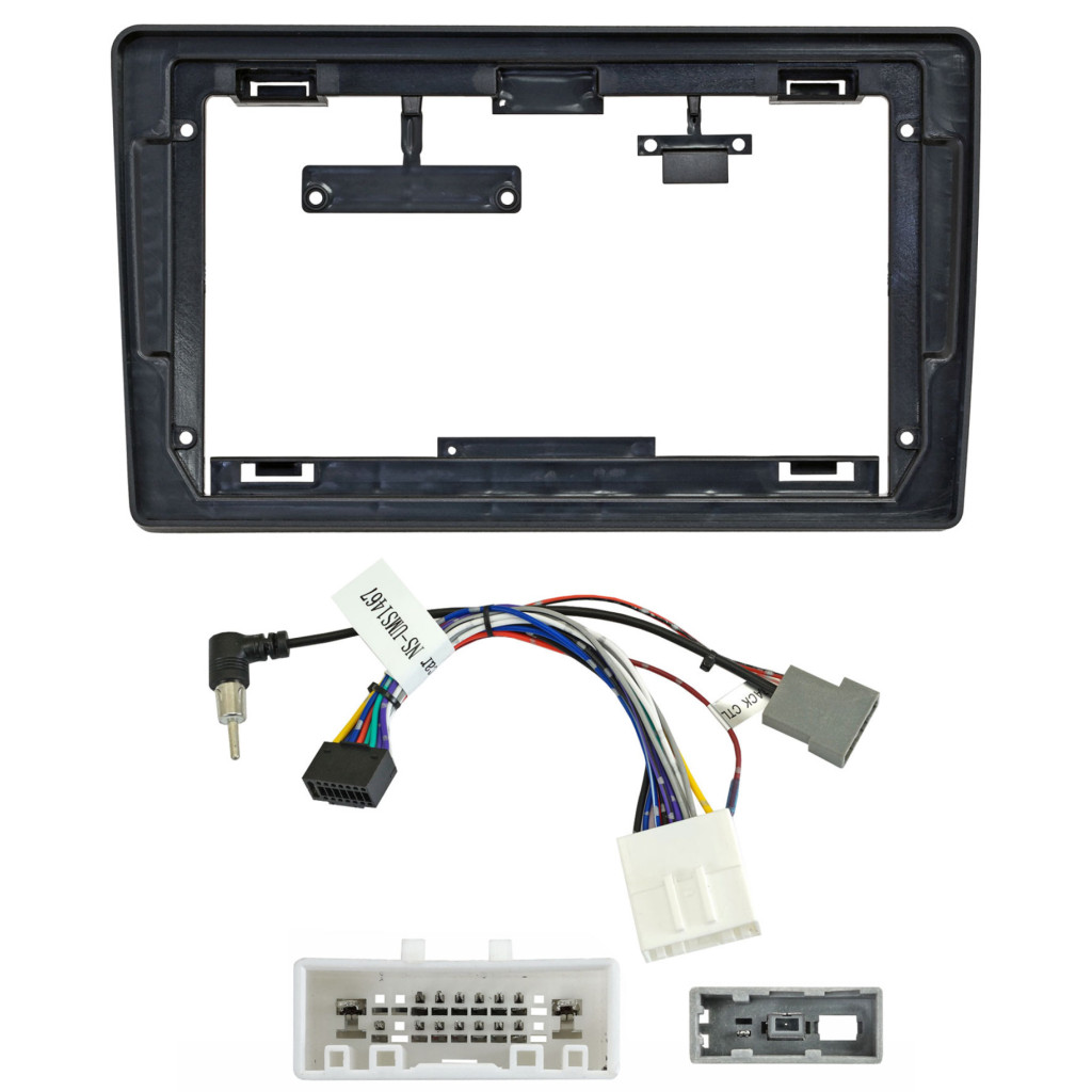 Установочный комплект для магнитолы 9" Nissan Navara(Frontier) (2006-2012), кроме комплектаций с штатной магнитолой PN3000N-B, OEM281845X46B)