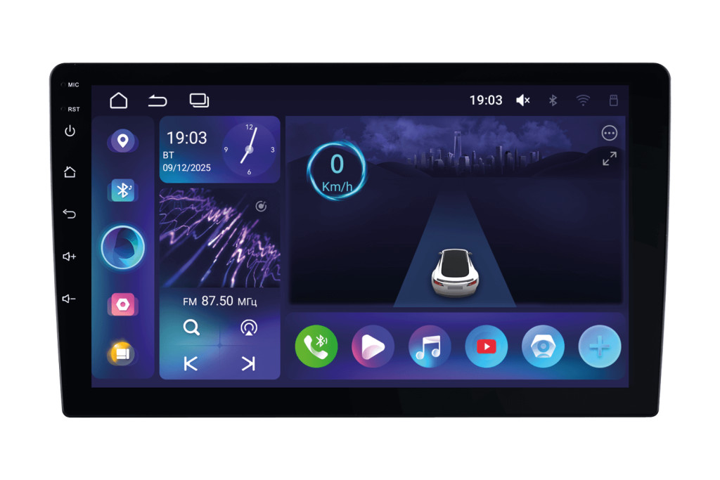 ГУ UMS  9" INCAR ARN-7709-4 Lite Автомобильная мультимедийная система Android 14, 4+64Gb, 9" IPS 1280*720, DSP, wi-fi, BT, FAN