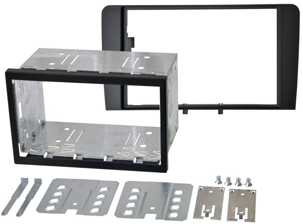Рамка  AUDI A3 03+ (mit Symfony), A3 07+ 2din (салазки) (КОМПЛЕКТ)