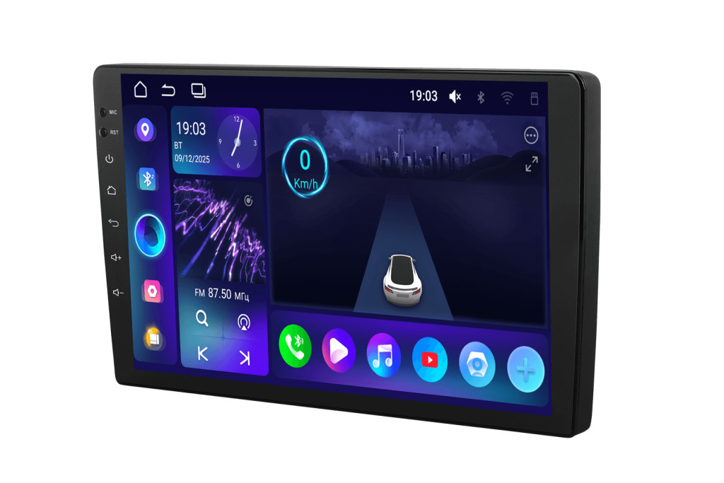 ГУ UMS  9" INCAR ARN-7709-4 Lite Автомобильная мультимедийная система Android 14, 4+64Gb, 9" IPS 1280*720, DSP, wi-fi, BT, FAN