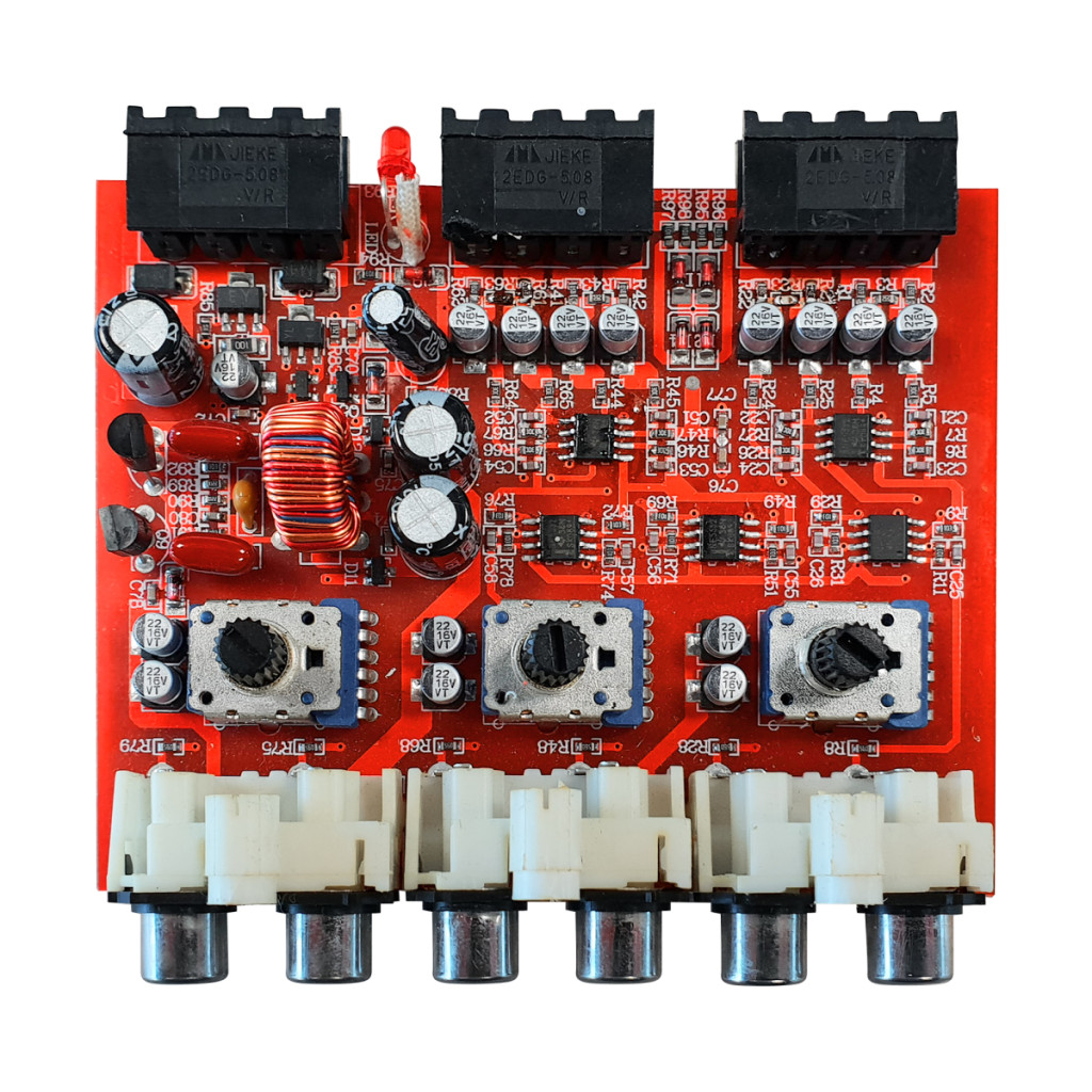 SWAT преобразователь уровня сигнала активный 6-канальный HI-LOW с регулировкой коэффициента усиления