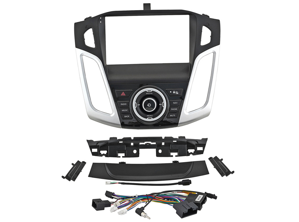 Рамка для UMS  FORD Focus-3 2011-2014, 9" (Original style) провод в комплекте (тип5)