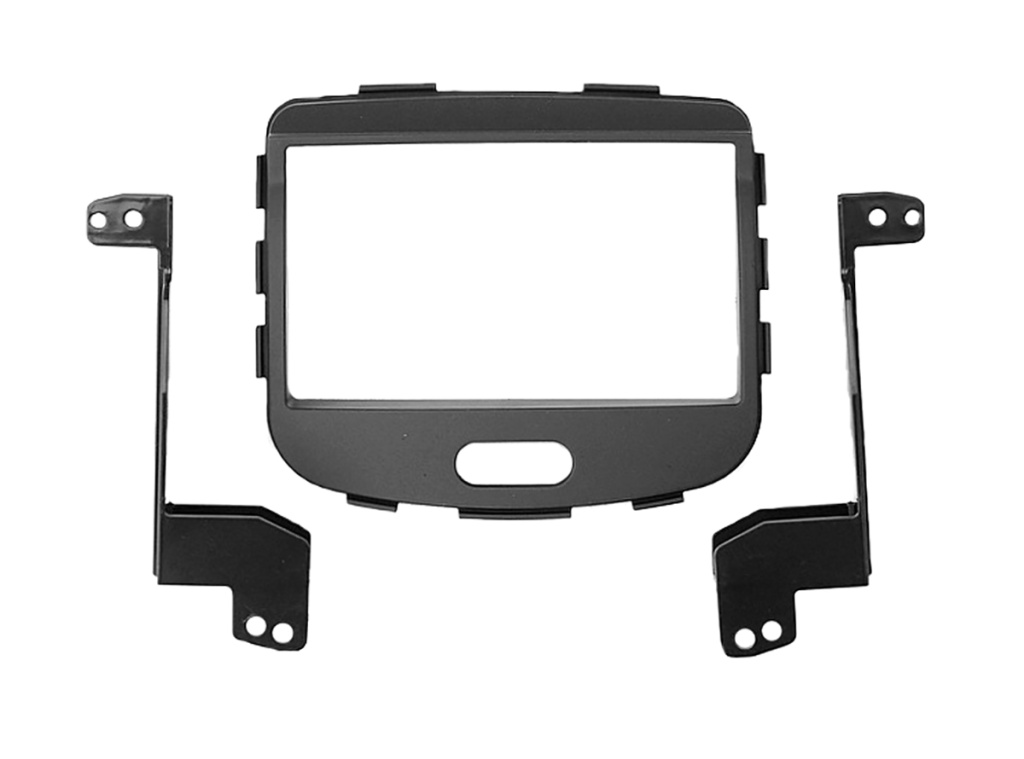 Рамка  HYUNDAI i-10 до 2013  2din (крепеж) black