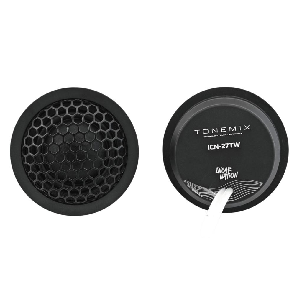 Tonemix ICN-27TW / ВЧ-динамик 1,06" (27 мм) шелк, RMS 40 Вт, 4 Ом, диапазон частот 2,5кГц - 28 кГц