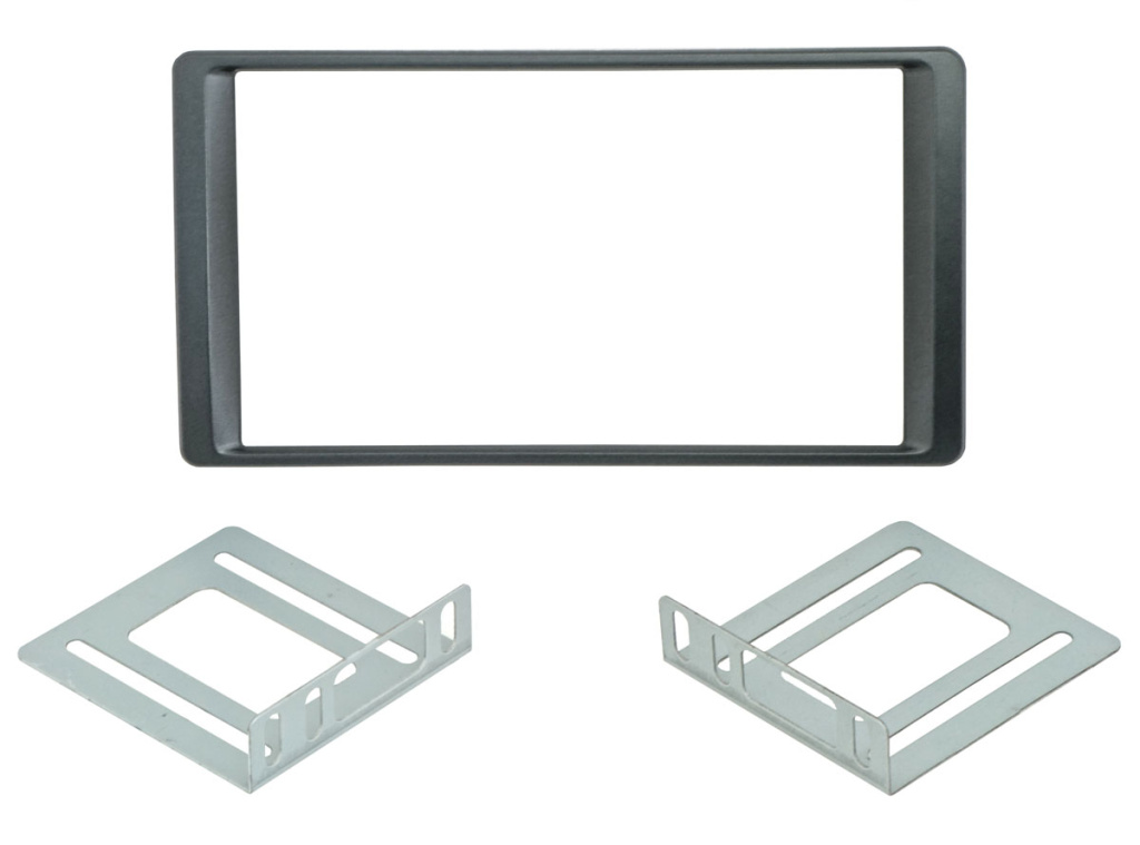Рамка  UAZ Patriot 2013+ 2din (кронштейны)