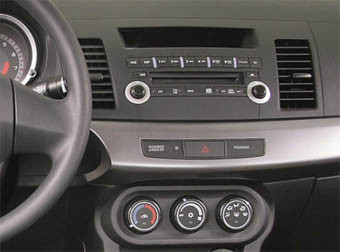 Рамка  MITSUBISHI Lancer-10 2010-2017  2din (тип2)