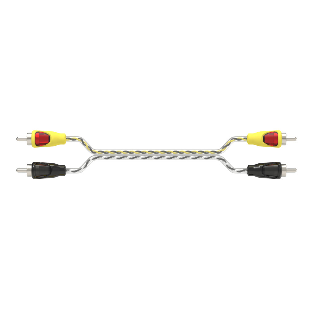 SWAT SIE-230 межблочный кабель 2RCA-2RCA, 3.0 метра, витая пара, медь