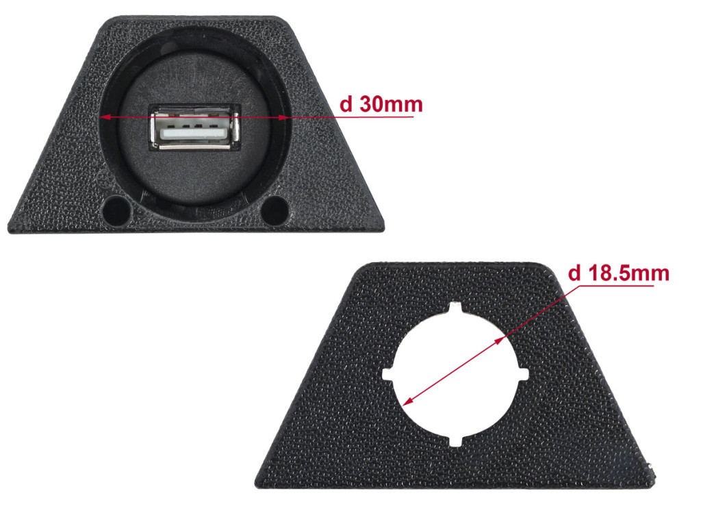 USB кабель для выноса разъема в салон 2м