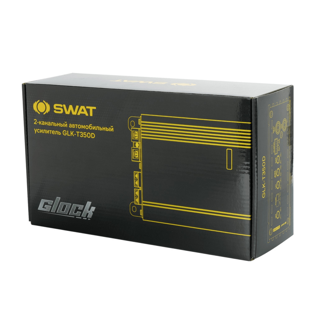 SWAT GLK-T350D/ Усилитель цифровой 2*350Вт (class D)/