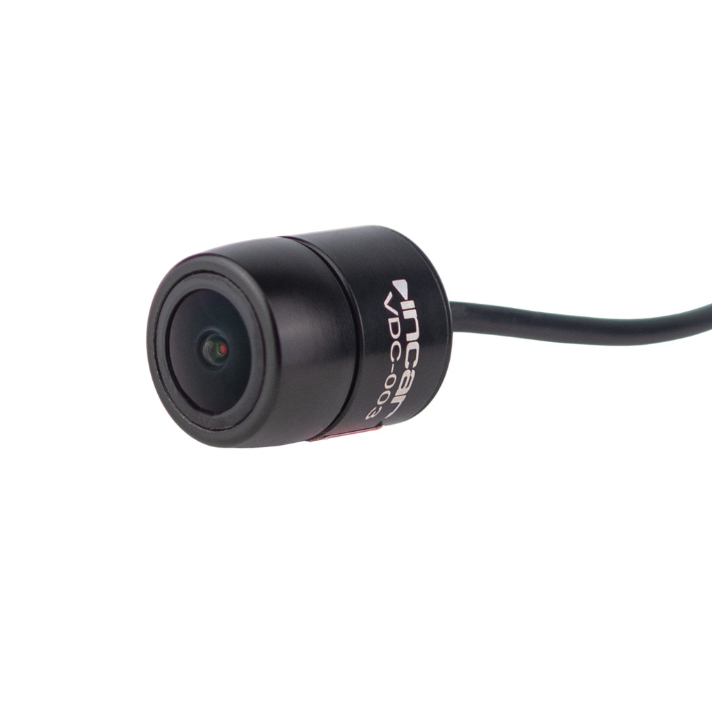 Camera .VDC-003 / INCAR универсальная AHD/CVBS камера 1080P(1920х1080), угол 170°, 4 pin connector, два копуса, уст. диам 18,5 мм,  DC 6V-12V