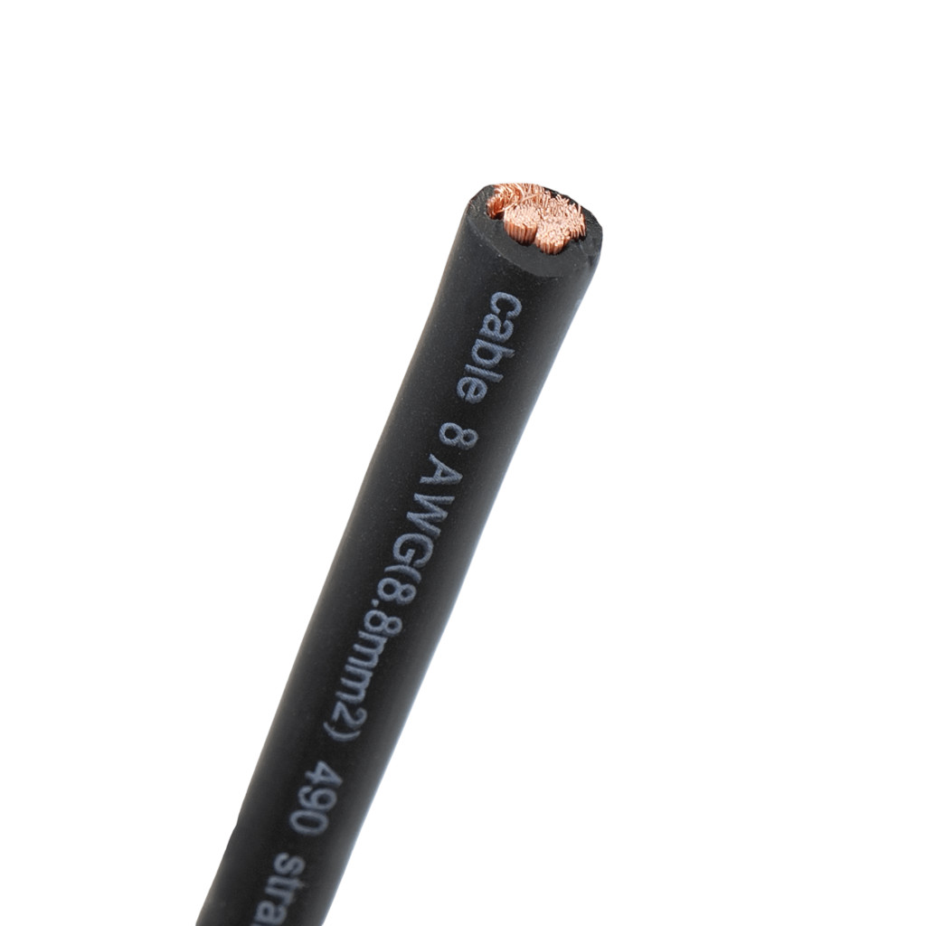 Tonemix PAC-F8CU набор проводов для подключения 4х кан. усилителя, 8Ga, МЕДЬ