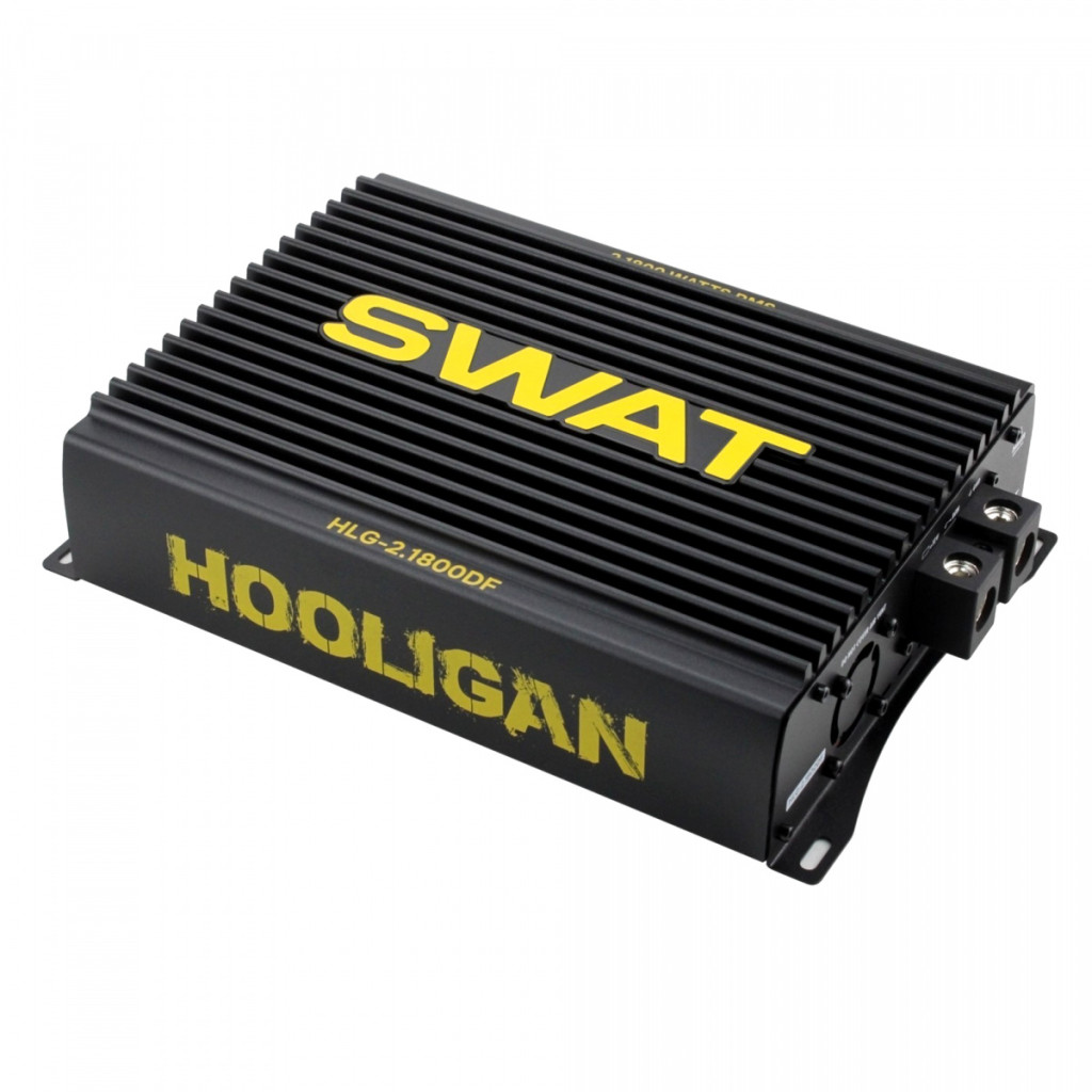 SWAT HLG-2.1800DF/ Усилитель цифровой, широкополосный,  2*1500 Вт (class D)/
