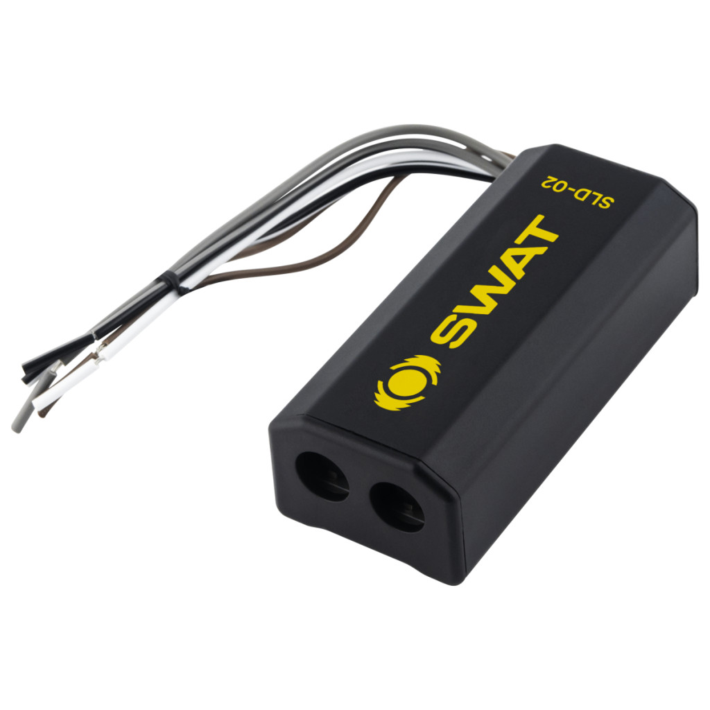 SWAT преобразователь уровня сигнала 2-канальный HI-LOW с регулировкой коэффициента усиления SLD-02