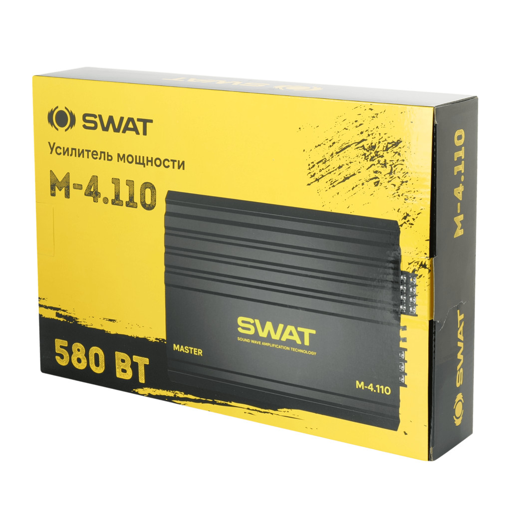 SWAT M-4.110/ Усилитель 4*110 Вт (class AB)
