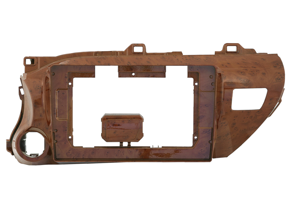 Рамка для UMS  TOYOTA Hilux 2015+, 10" WOOD