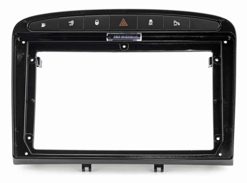 Рамка для UMS  PEUGEOT 308, 408 BLACK, 9"