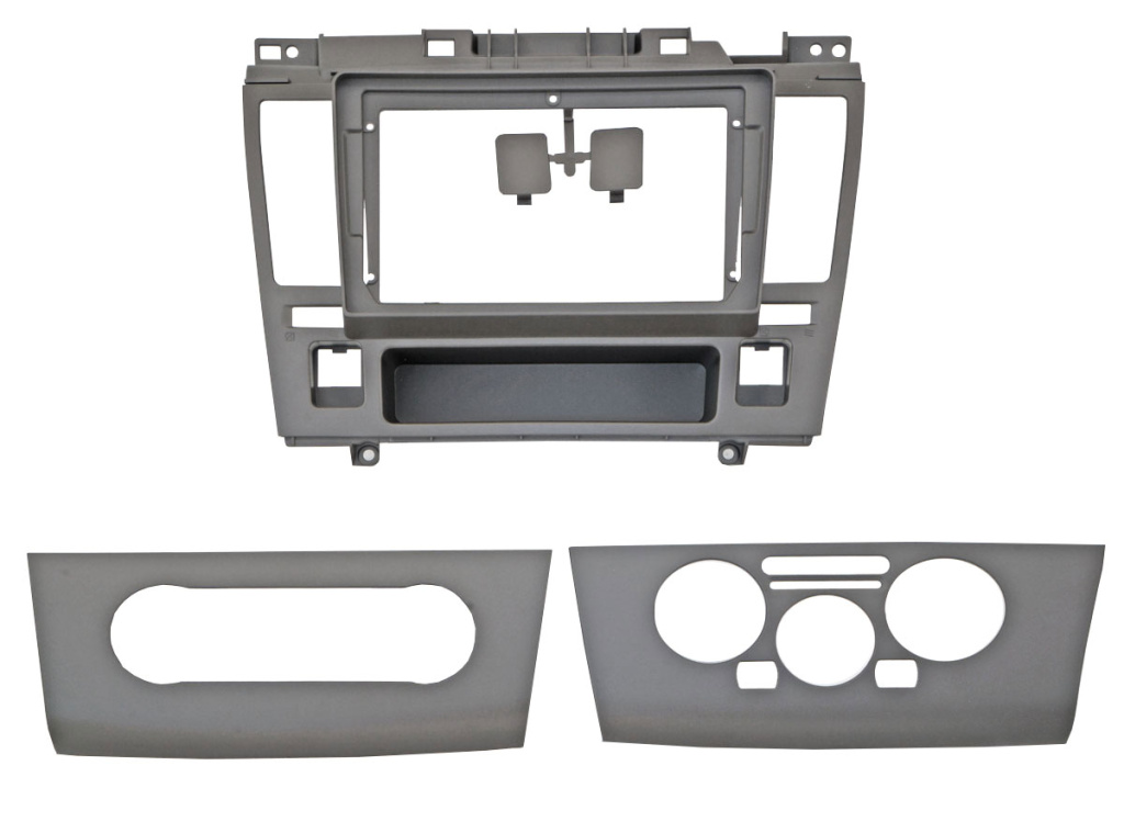 Рамка для UMS  NISSAN Tiida 2004-2011 (пр/лев руль), 9" GRAY