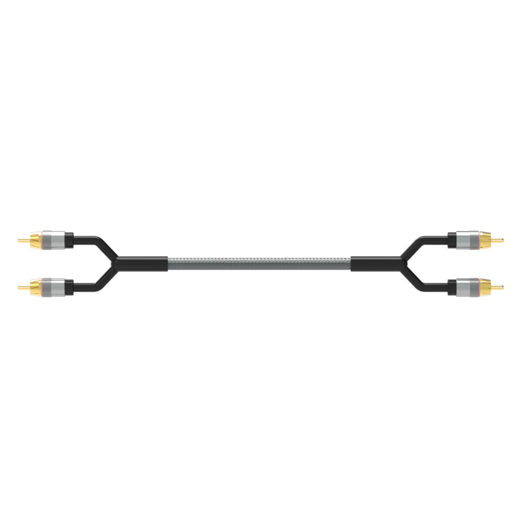 Tonemix ICN-230 межблочный кабель 2RCA-2RCA, 3.0 метра, витая пара, 3 экрана, медь