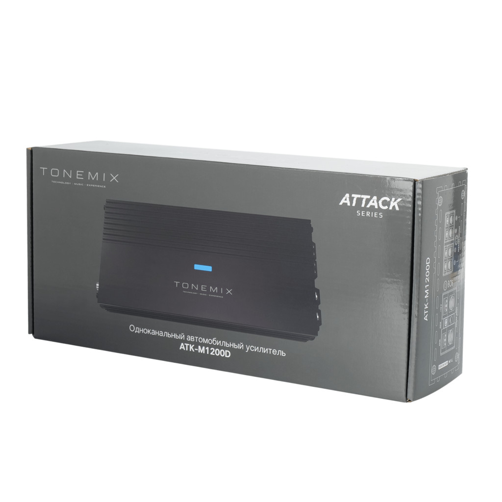 Tonemix ATK-M1200D/Усилитель цифровой 1*1200 Вт (class D)