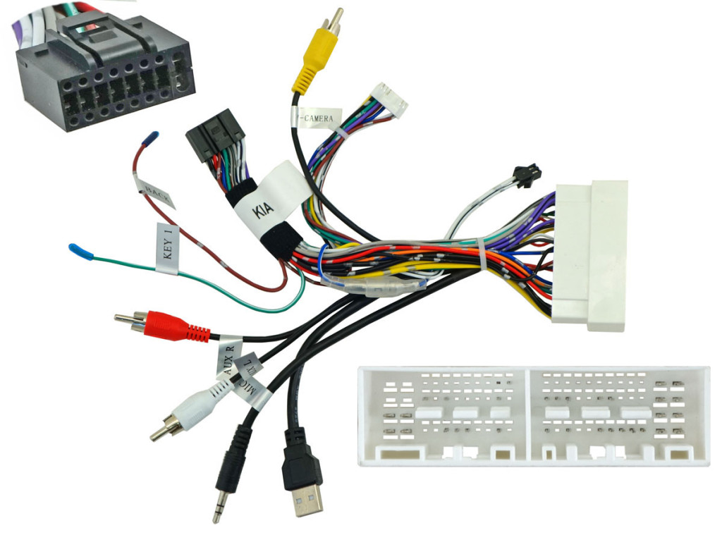XTA провод (Incar HY-UMS1458) KIA, Hyundai (тип2) минимальная комплектация  (HY-04) (16pin) (Р)