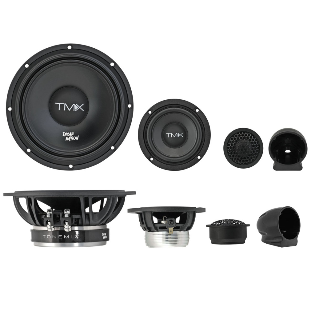 Tonemix ICN-6.3A-GR / 6" (16 см), трехкомпонентная акт., 200 Вт, гриль 3"