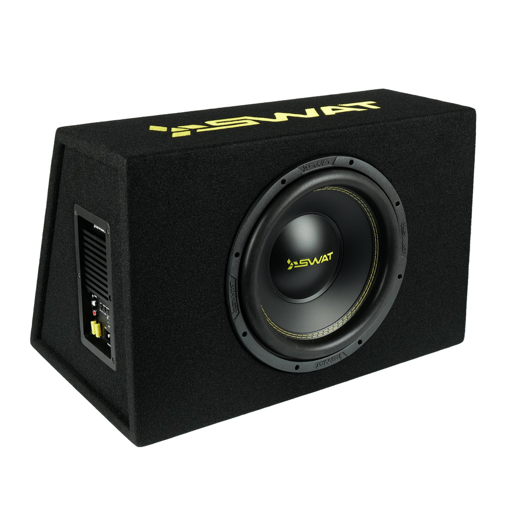 SWAT MAS-12VBA /сабвуфер 12" в корпусе ФИ-36л, активный 300 Вт RMS/